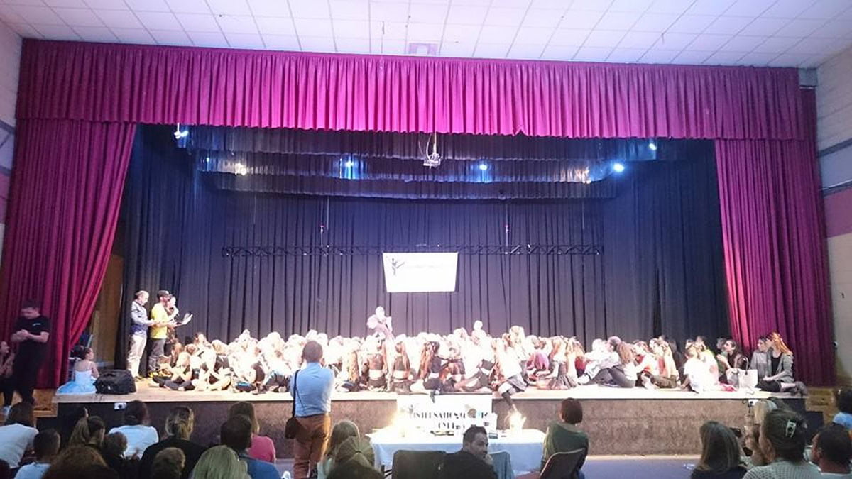 stage at Interstars Competition