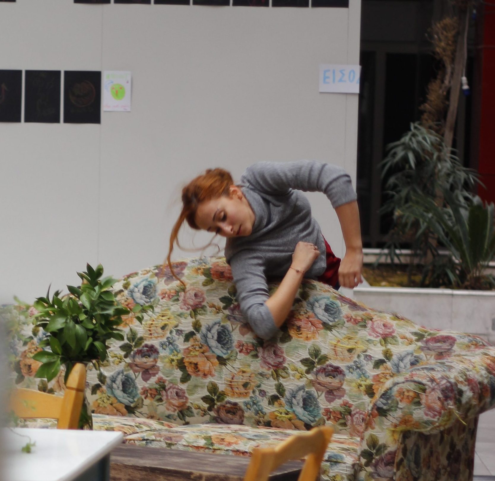 Stella Eftychiou in movement